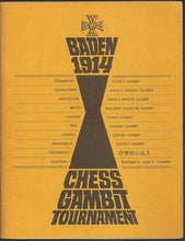 Load image into Gallery viewer, Baden 1914 Chess Gambit Tournament