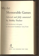 Load image into Gallery viewer, My 60 Memorable Games of Chess