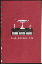 Load image into Gallery viewer, Program for the Second Piatigorsky Cup: International Grandmaster Chess Tournament July 17 to August 15, 1966