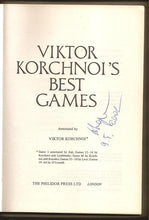 Load image into Gallery viewer, Viktor Korchnoi's Best Games