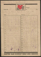 Load image into Gallery viewer, Emanuel Lasker Score Sheet from a Simultaneous Event