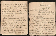 Load image into Gallery viewer, Letter from Jose Raul Capablanca to Unidentified Recipient