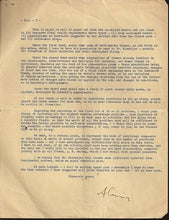 Load image into Gallery viewer, Alain White Letter to Edgar Holliday