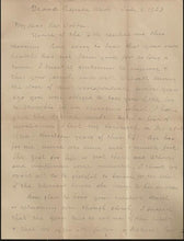 Load image into Gallery viewer, Letter to Gilbert Dobbs from Otto Wurzburg