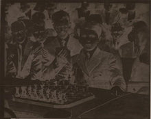 Load image into Gallery viewer, Photograph Samuel Reshevsky at Chess Board