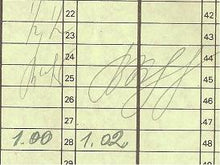 Load image into Gallery viewer, 1st International Tal Memorial Chess tournament Riga 1995 Vladimir Borisovich Kramnik v Rafael Vaganian (Score Sheet)