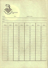Load image into Gallery viewer, 1st International Tal Memorial Chess tournament Riga 1995 Boris Gulko v Garry Kasparov (Score Sheet)
