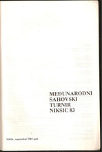 Load image into Gallery viewer, Medunarodni sahovski turnir Niksic '83