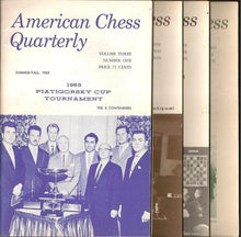 Load image into Gallery viewer, American Chess Quarterly, Volume 3