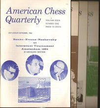 Load image into Gallery viewer, American Chess Quarterly, Volume 4