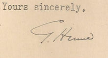 Load image into Gallery viewer, Letter from George Hume to Gilbert Dobbs