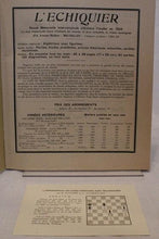 Load image into Gallery viewer, Opposition et cases conjuguées sont reconciliées par Duchamp et Halberstadt = Opposition und Schwesterfelder sind durch Duchamp et Halberstadt versöhnt = Opposition and sister squares are reconciled by Duchamp et Halberstadt.