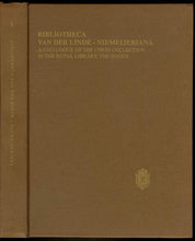 Load image into Gallery viewer, Bibliotheca van der Linde-Niemeijeriana: A Catalogue of the Chess Collection in the Royal Library, The Hague