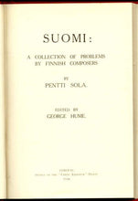 Load image into Gallery viewer, Suomi: A Collection of Problems By Finnish Composers