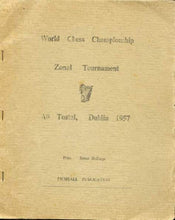 Load image into Gallery viewer, World Chess Championship Zonal Tournament An Tostal, Dublin, 1957