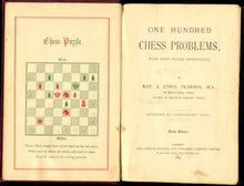 Load image into Gallery viewer, One Hundred Chess Problems