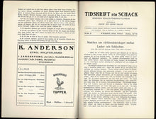 Load image into Gallery viewer, Tidskrift för Schack Volume 16