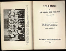 Load image into Gallery viewer, Yearbook of the American Chess Federation. Volume 1, 1935 Comprising Sixty Games from the Milwaukee Tournament