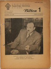 Load image into Gallery viewer, I. Medunarodni Sahovski festival Zagreb (Bulletins)