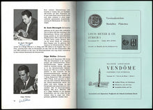 Load image into Gallery viewer, 1959 Zurich Chess Tournament Program