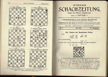 Load image into Gallery viewer, Wiener SchachZeitung. Organ fur das gesamte Schachleben. Volume IV (4)
