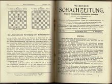 Load image into Gallery viewer, Wiener SchachZeitung. Organ fur das gesamte Schachleben Volume V (5)
