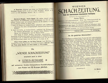 Load image into Gallery viewer, Wiener Schach-Zeitung. Organ fur das gesamte Schachleben Volume VI (6)
