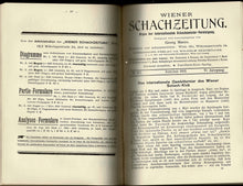 Load image into Gallery viewer, Wiener Schach-Zeitung. Organ fur das gesamte Schachleben Volume VI (6)
