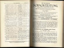 Load image into Gallery viewer, Wiener Schach-Zeitung. Organ für das gesamte Schachleben Volume XV (15)
