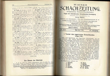 Load image into Gallery viewer, Wiener Schach-Zeitung. Organ für das gesamte Schachleben Volume XV (15)
