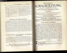 Load image into Gallery viewer, Wiener Schach-Zeitung. Organ für das gesamte Schachleben Volume XV (15)
