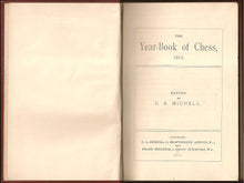 Load image into Gallery viewer, The Year-Book (Yearbook) of Chess 1912
