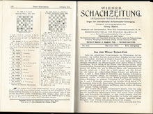 Load image into Gallery viewer, Wiener Schach-Zeitung. Organ fur das gesamte Schachleben, Volume XVI (16)
