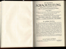 Load image into Gallery viewer, Wiener SchachZeitung. Organ fur das gesamte Schachleben, Volume XVII (17)
