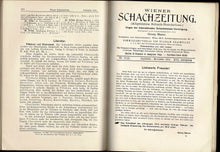 Load image into Gallery viewer, Wiener Schach-Zeitung. Organ fur das gesamte Schachleben, Volume XVII (17)
