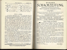 Load image into Gallery viewer, Wiener SchachZeitung. Organ fur das gesamte Schachleben, Volume XVII (17)
