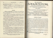 Load image into Gallery viewer, Wiener SchachZeitung. Organ fur das gesamte Schachleben, Volume XVII (17)
