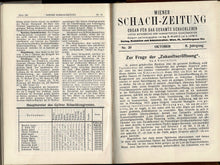 Load image into Gallery viewer, Wiener Schach-Zeitung. Organ für das gesamte Schachleben Volume Volume II (2)
