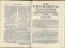Load image into Gallery viewer, Wiener Schach-Zeitung. Organ für das gesamte Schachleben Volume Volume II (2)
