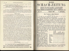 Load image into Gallery viewer, Wiener Schach-Zeitung. Organ fur das gesamte Schachleben Volume V (5)
