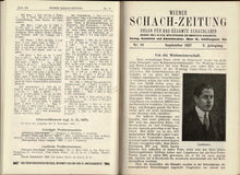 Load image into Gallery viewer, Wiener Schach-Zeitung. Organ fur das gesamte Schachleben Volume V (5)
