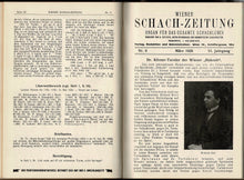 Load image into Gallery viewer, Wiener Schach-Zeitung. Organ für das gesamte Schachleben Volume VI (6)
