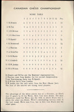 Load image into Gallery viewer, The Canadian Chess Championship 1936
