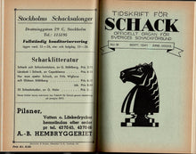 Load image into Gallery viewer, Tidskrift för Schack, Volume 47
