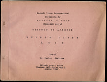 Load image into Gallery viewer, Segundo Torneo Internacional en memoria de Roberto G. Grau 1945
