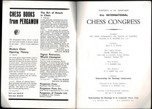 Load image into Gallery viewer, Hastings and St Leonards 41st Annual International Chess Congress Programme
