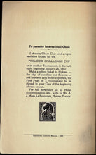 Load image into Gallery viewer, The book of the Second Annual Chess Congress Hyères, 1926. Chess, Provençal song, and sunburnt mirth
