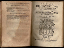 Load image into Gallery viewer, Il puttino altramente detto, il cavaliero errante del Salvio, with Trattato dell'inventione et arte liberale del gioco di scacchi del Dottor Alessandro Salvio Napolitano Libro Quarto
