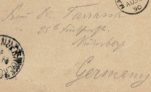 Load image into Gallery viewer, Postal postcard with handwritten text in German by Siegbert Tarrasch
