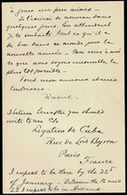 Load image into Gallery viewer, Letter to Olga Evgenyevna Choubaroff
